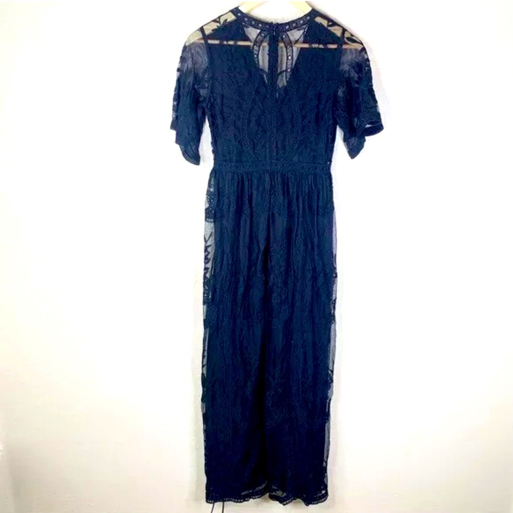 IceBird simple serenity lace maxi dress